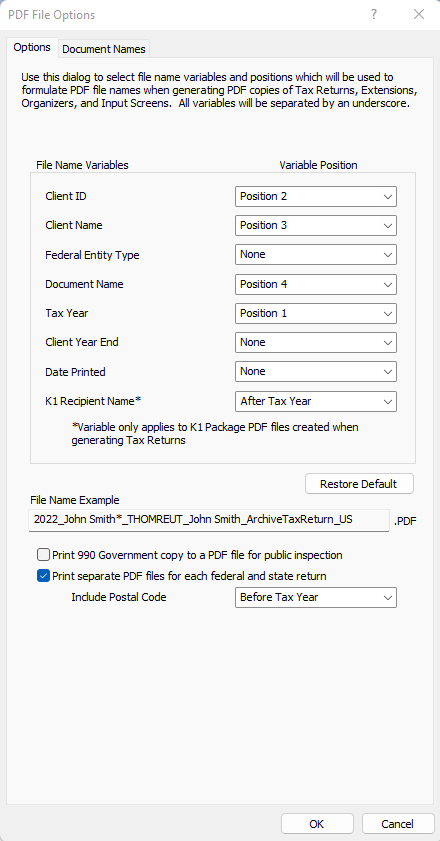 Configuring UltraTax for SmartRouting – SmartVault