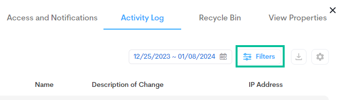 Activity Log Filter Button.png