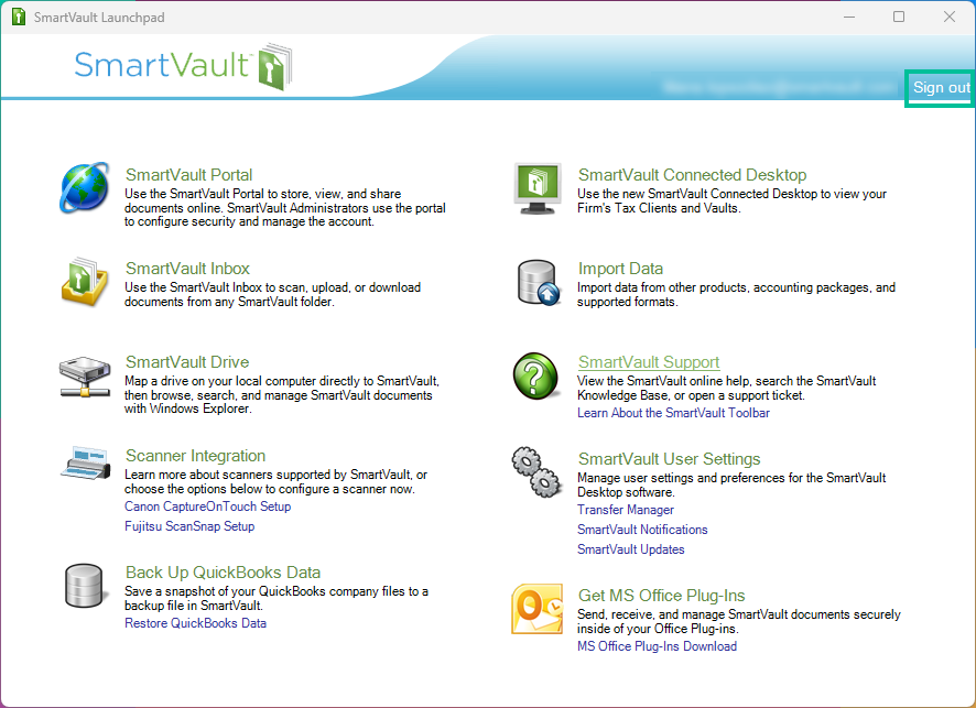 SV - Launchpad sign out.png