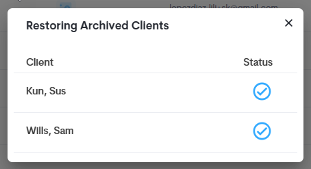 CM - Restore archive clients status.png