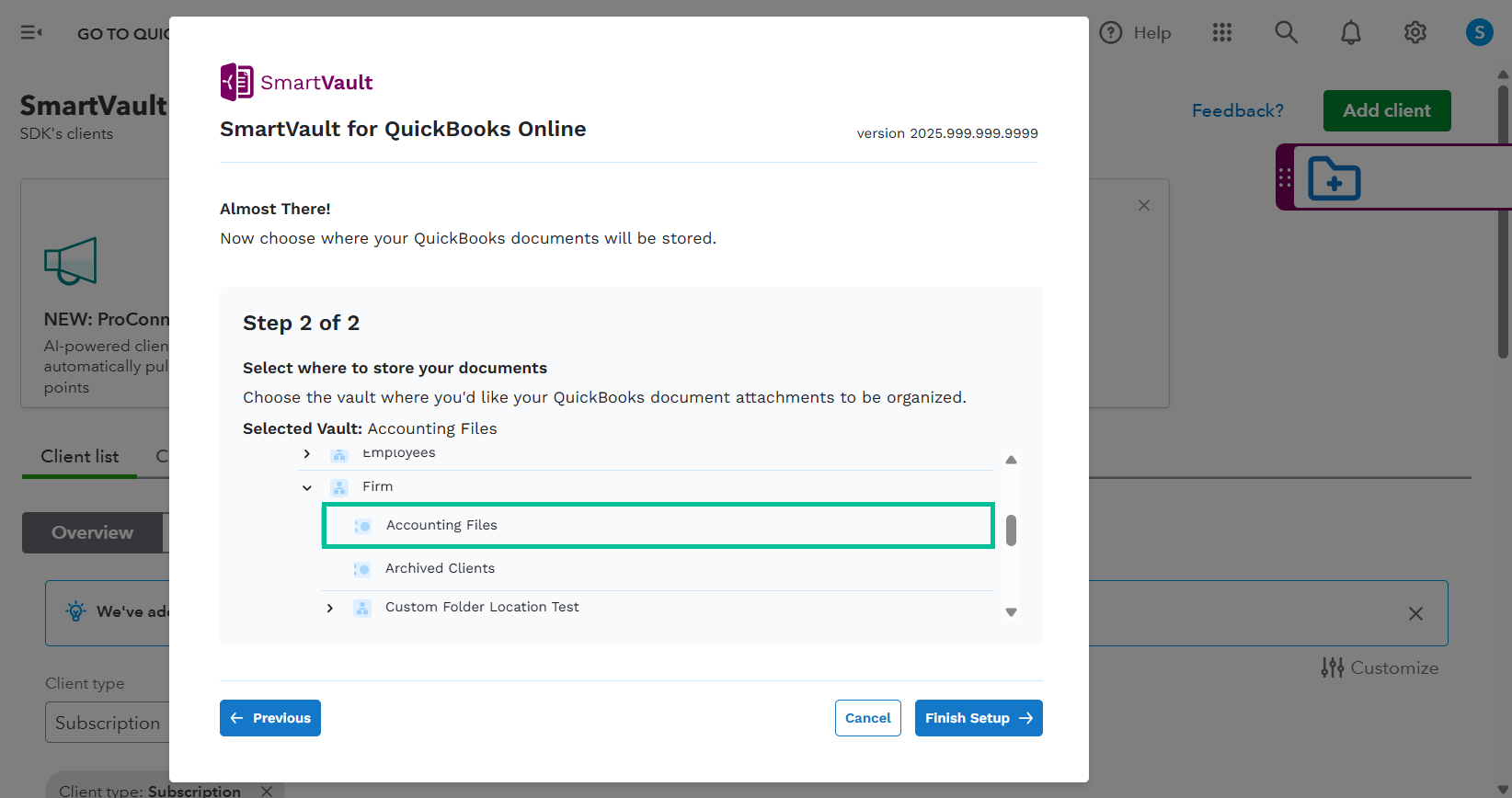 QBO - Select vault to store documents.png