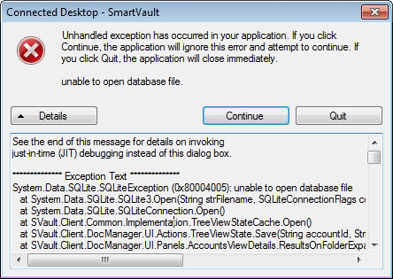 Troubleshooting: Resolving the &ldquo;Unhandled Exception Has Occurred 