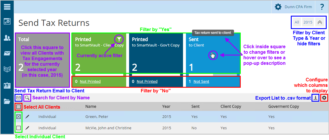 Stat client