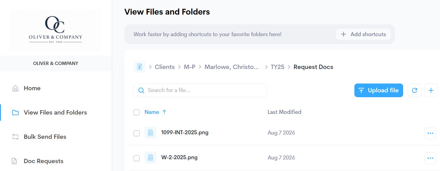 The new name taking effect immediately everywhere the document appears