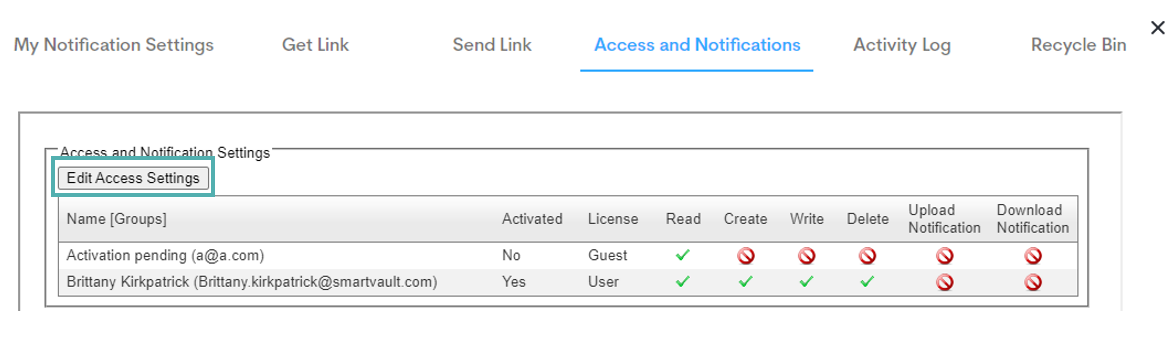 “Access