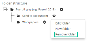 Folder structure edit menu image. See information above