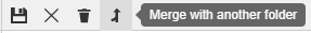 Actions bar image. See information above