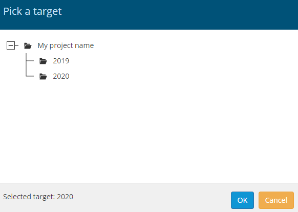 Pick a targtet menu image. See information above