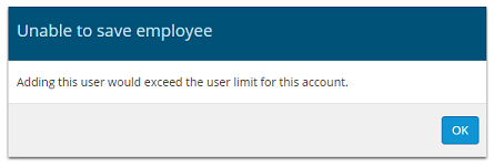 Image of the error message in the portal. See information above